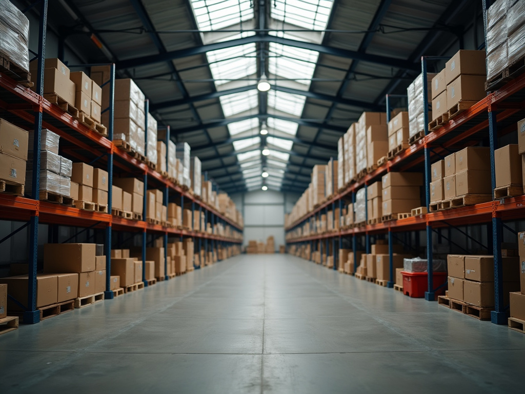 Warehouse interior — warehouse solar lighting