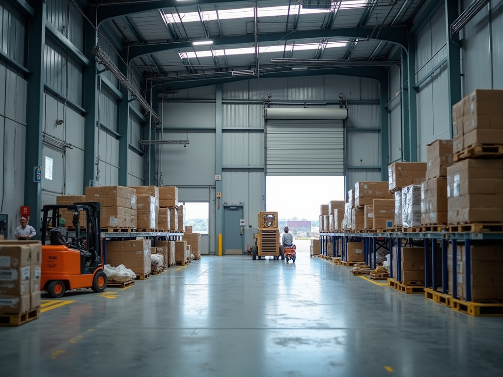 Warehouse loading dock — warehouse solar lighting
