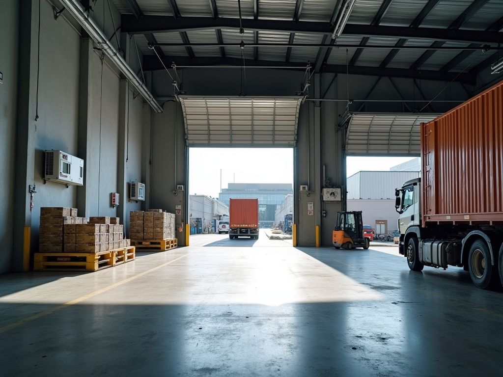 Warehouse loading dock — warehouse solar lighting