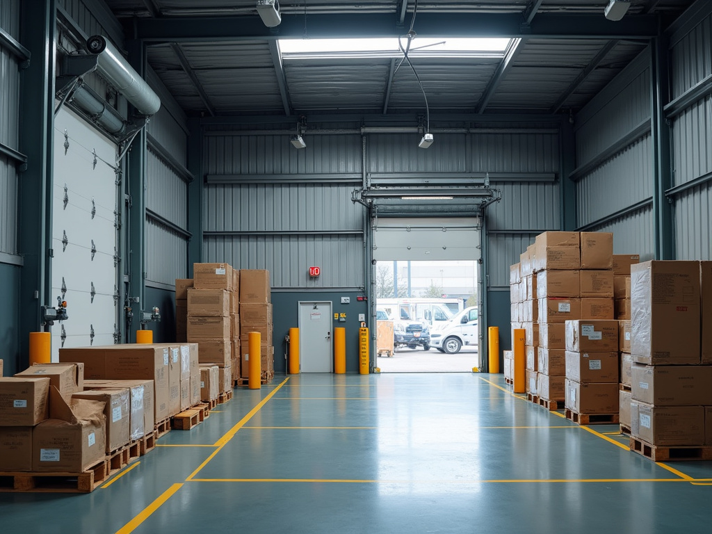 Warehouse loading dock — warehouse solar lighting