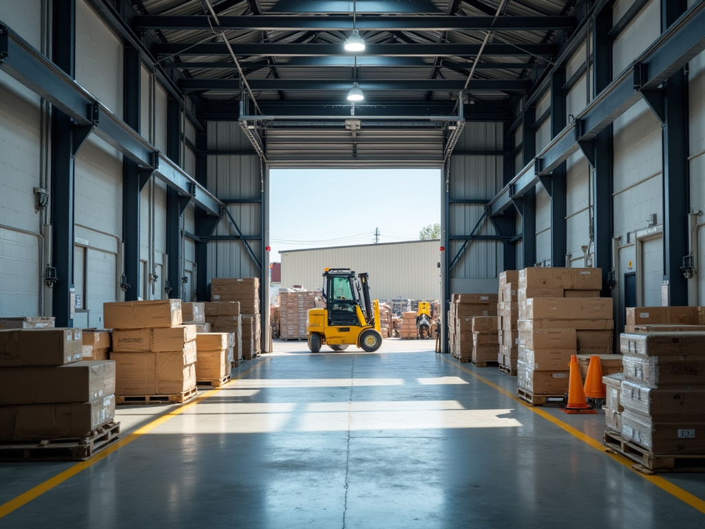 Warehouse loading dock — warehouse solar lighting