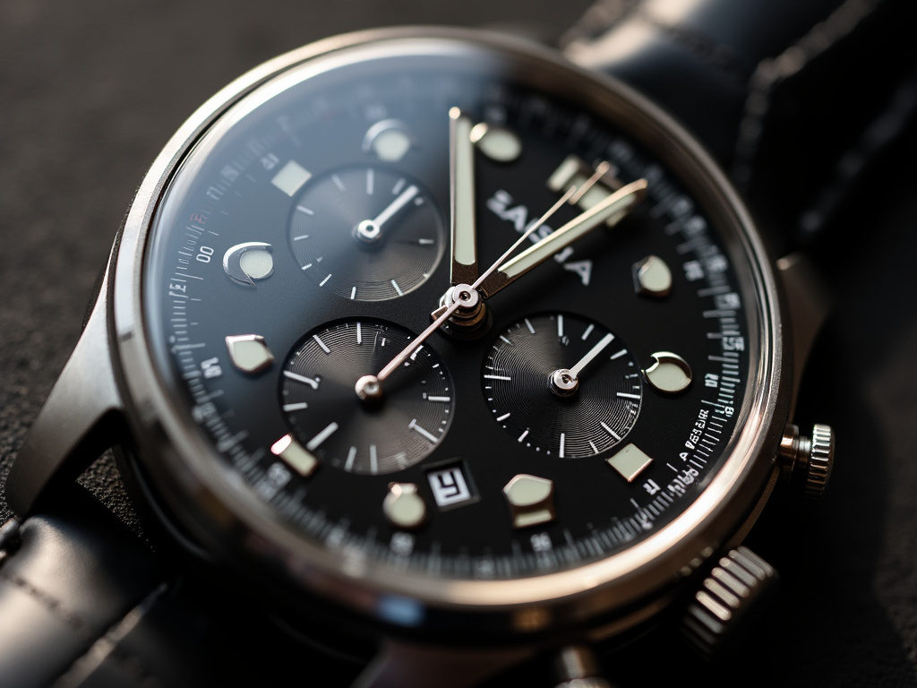Watch chronograph face — tag heuer watches