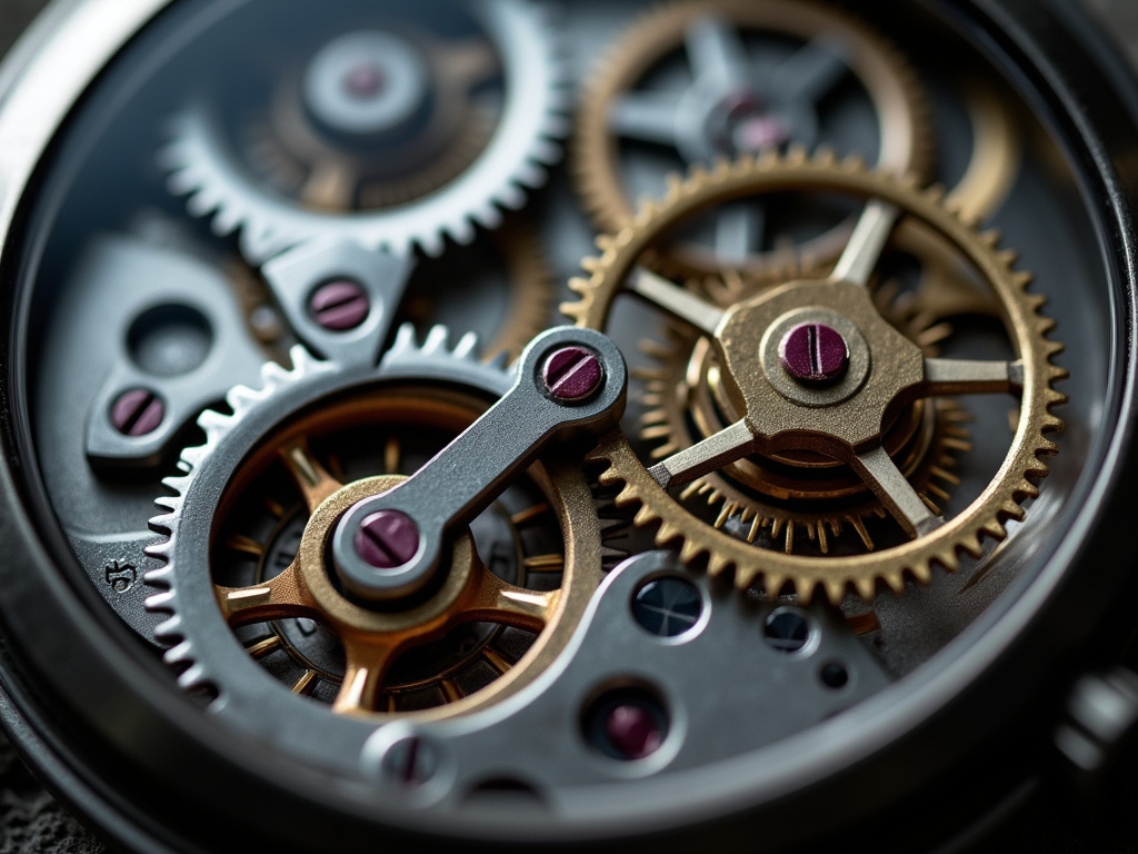 Watch gears closeup — cartier watches