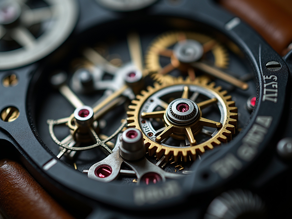 Watch gears closeup — cartier watches