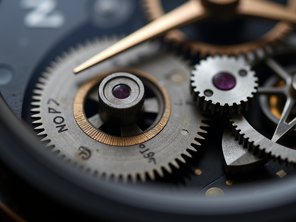 Watch gears closeup — hublot watches