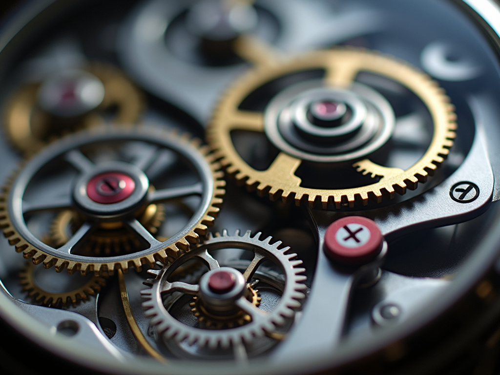 Watch gears closeup — hublot watches