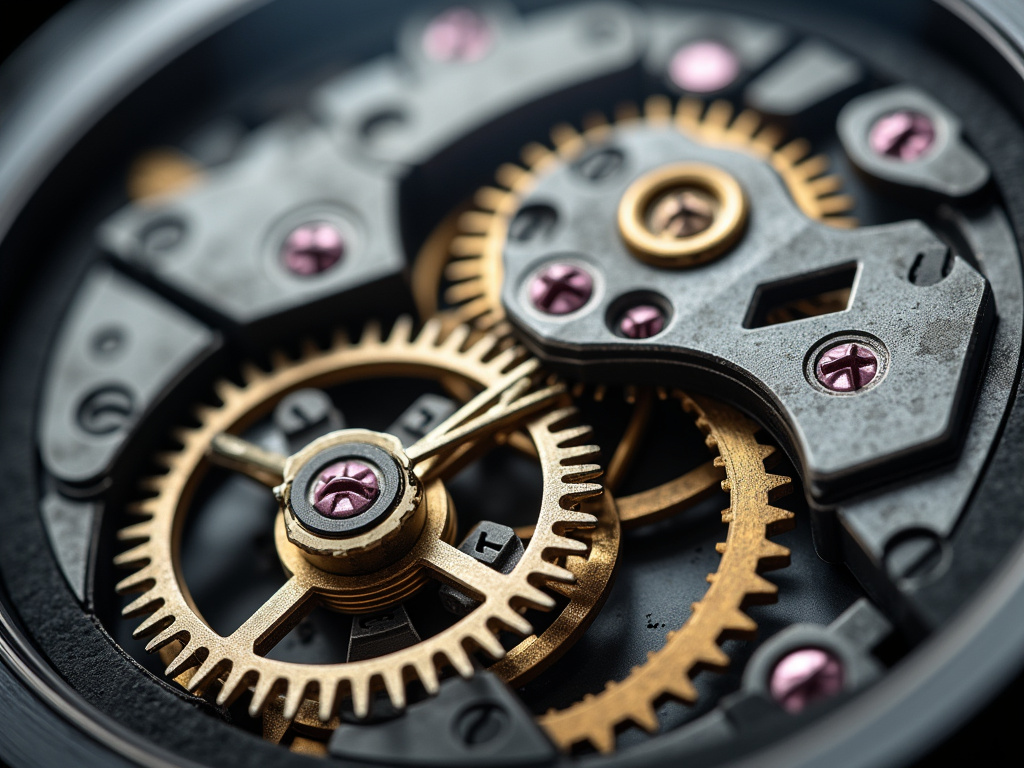 Watch gears closeup — hublot watches