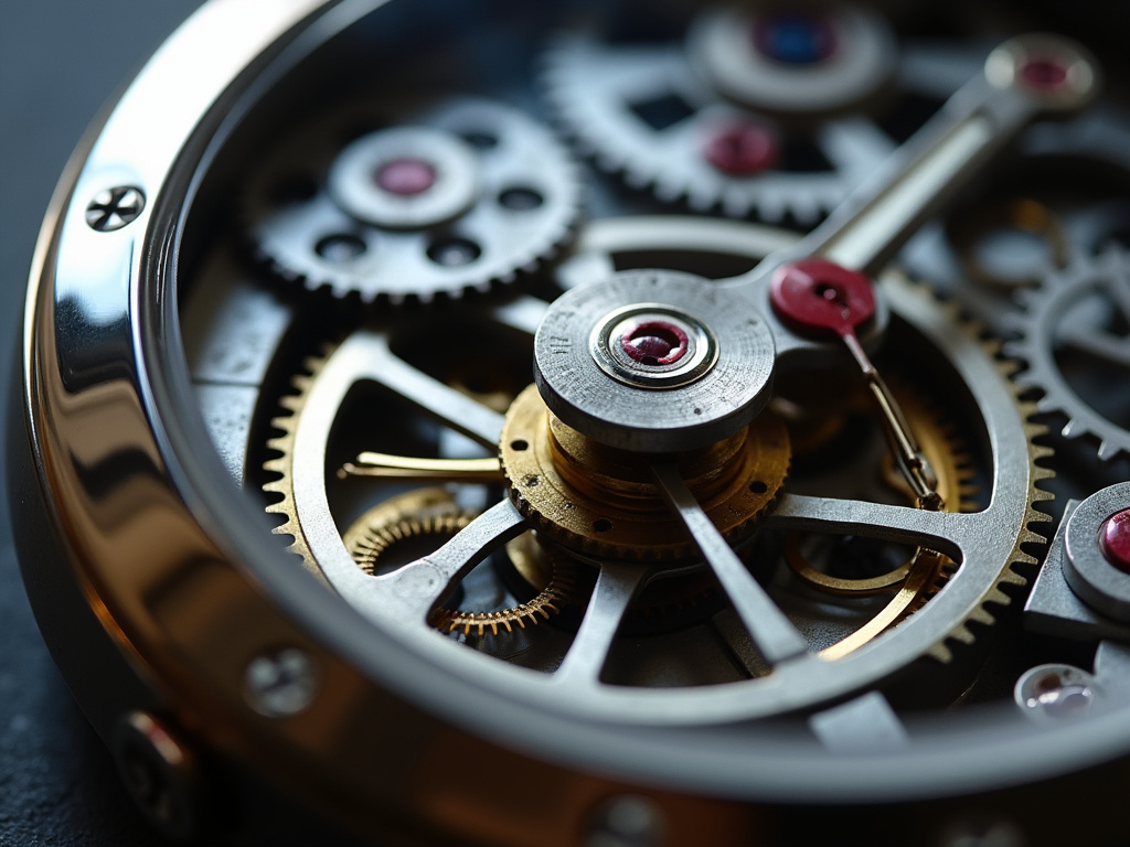 Watch gears closeup — iwc schaffhausen watches