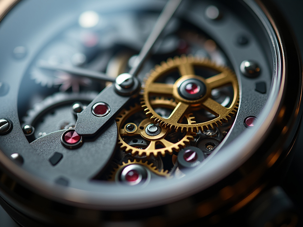 Watch gears closeup — longines watches