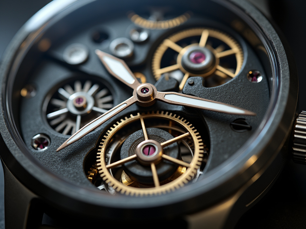 Watch gears closeup — longines watches