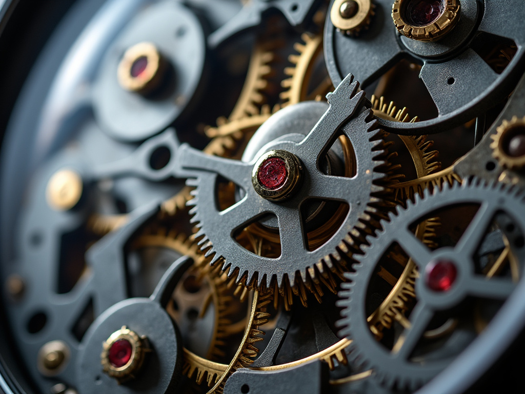 Watch gears closeup — longines watches