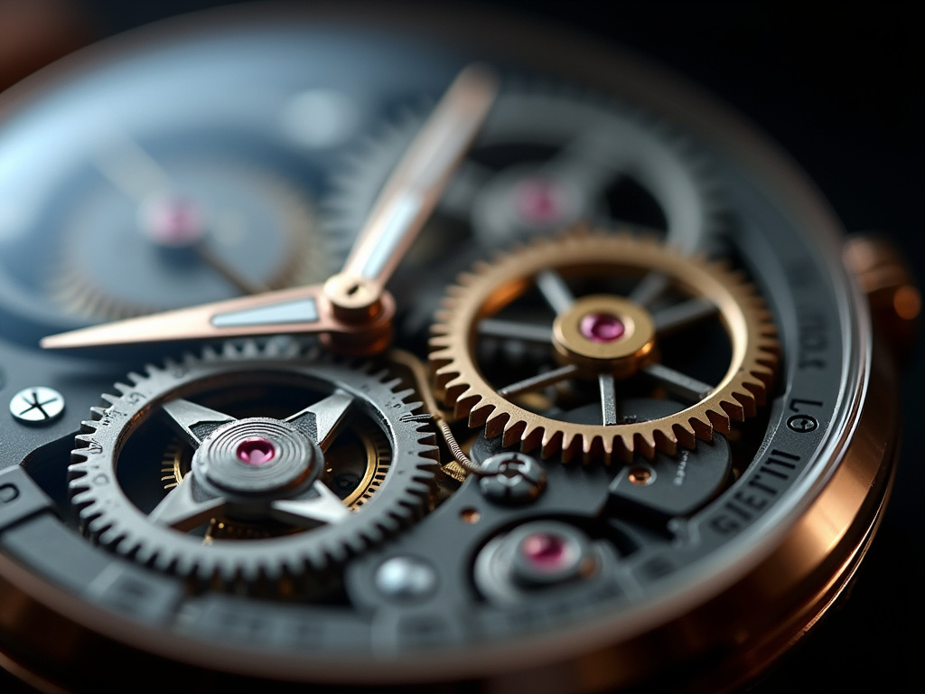 Watch gears closeup — tag heuer watches