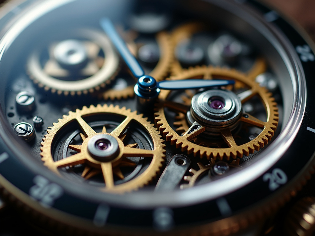 Watch gears closeup — tag heuer watches