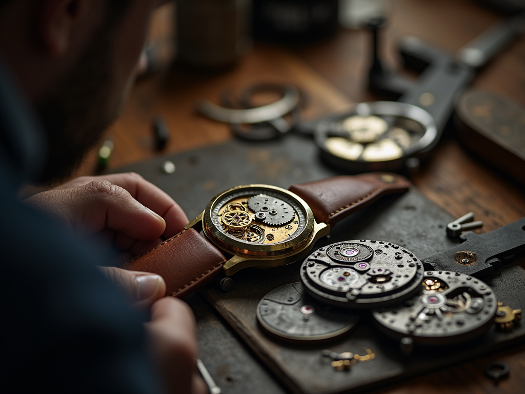 Watchmaker workbench — hublot watches