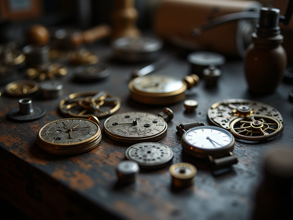 Watchmaker workbench — hublot watches