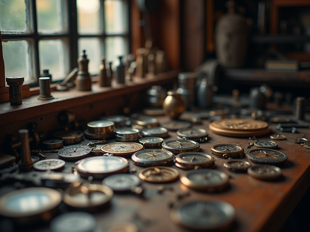 Watchmaker workbench — hublot watches