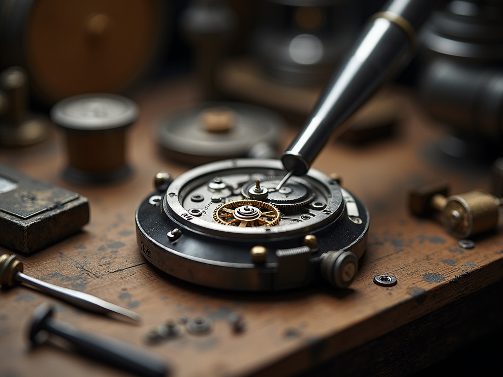 Watchmaker workbench — iwc schaffhausen watches