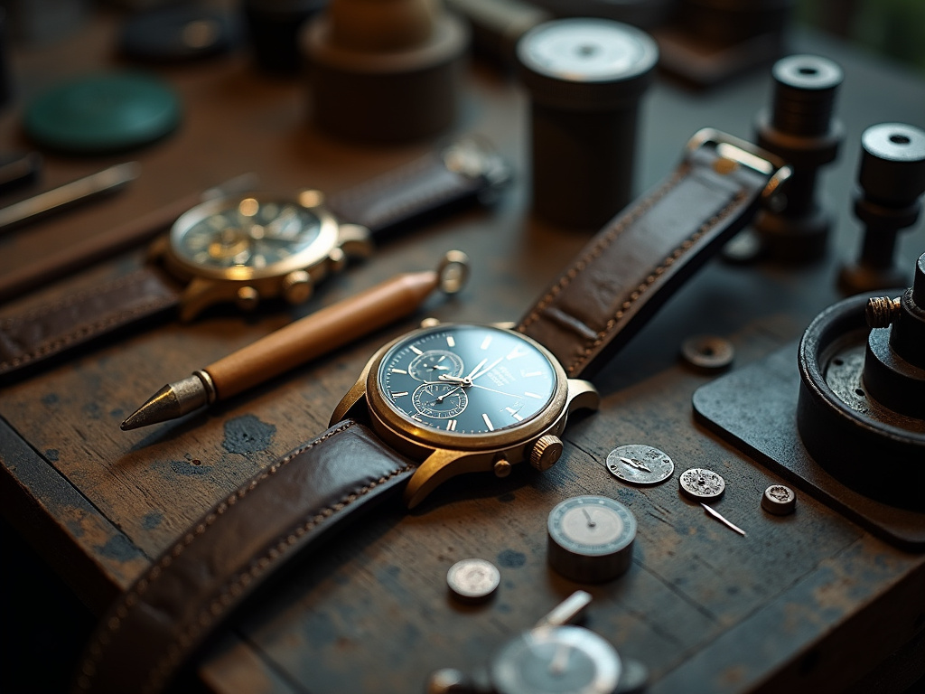Watchmaker workbench — iwc schaffhausen watches
