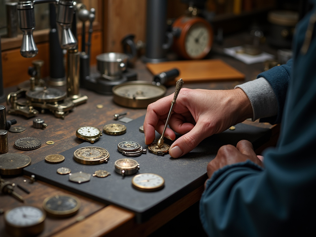 Watchmaker workbench — tag heuer watches