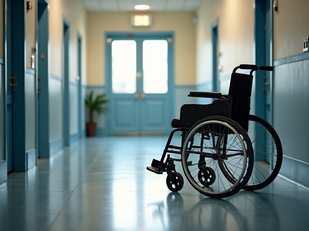 Wheelchair hallway — nursing home abuse lawyer phoenix